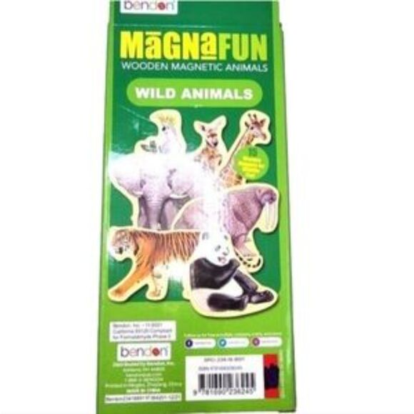 Bendon Magnafun NWT Wooden Magnets, Set of 5 Packs - Picture 5 of 11